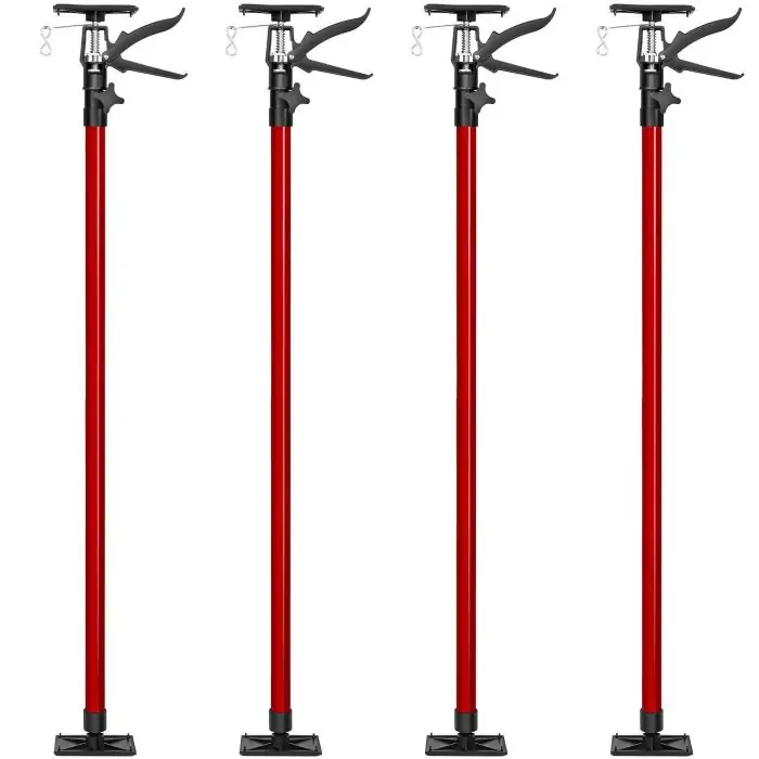 Set van 4 telescopische steunen