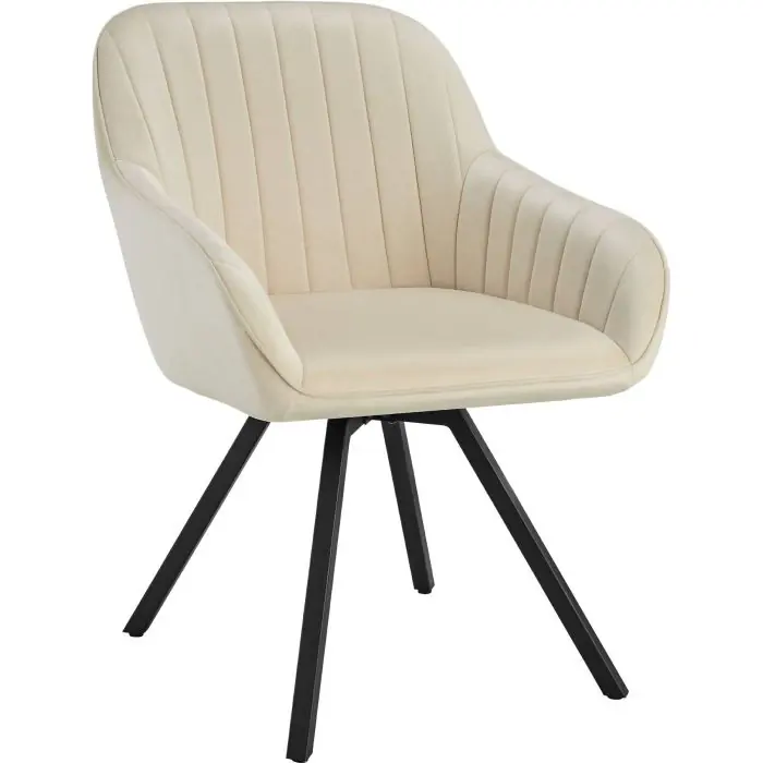 Draaibare fluwelen stoel Snug