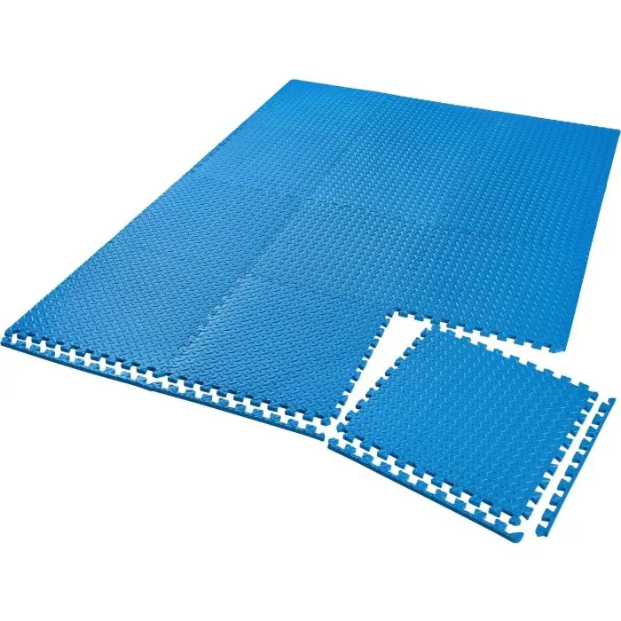 Ensemble de 12 dalles carrées pour le sol
