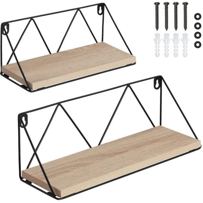 Set van 2 wandplanken Rockport
