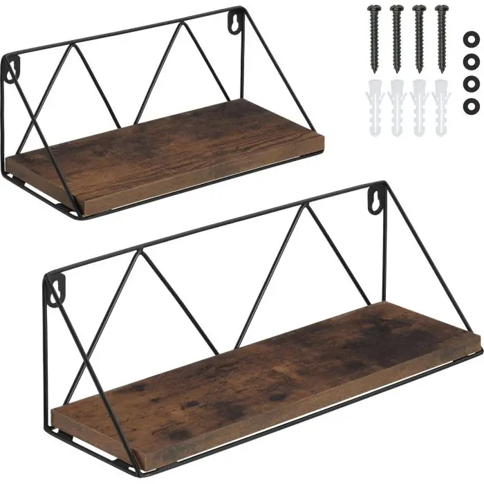 Set van 2 wandplanken Rockport