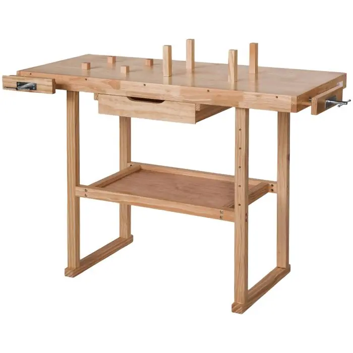Houten werkbank