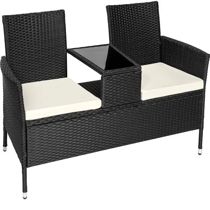 Wicker tuinbank Narbonne