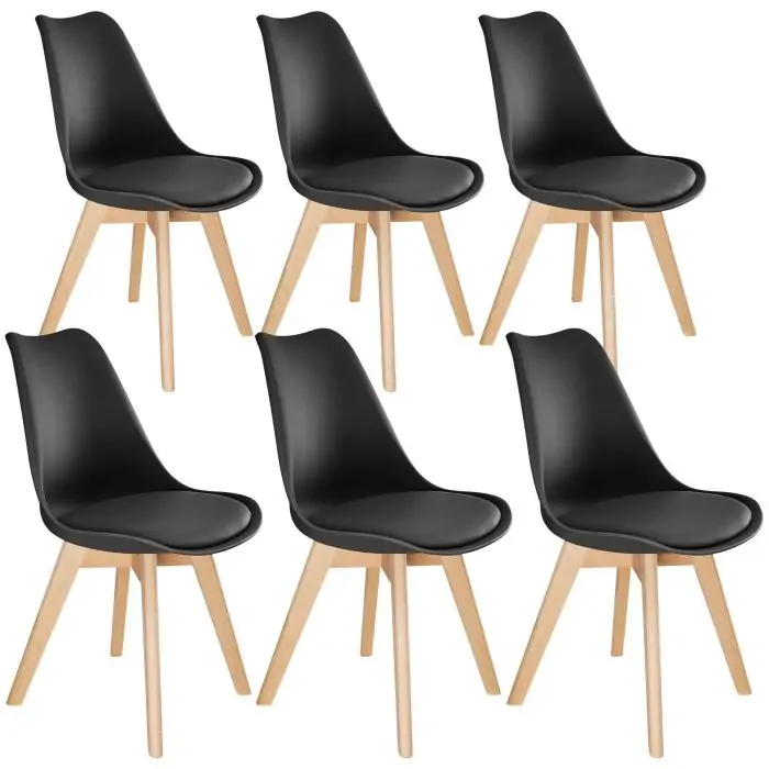Ensemble de chaises de salle à manger FRÉDÉRIQUE lot de 6