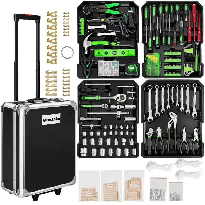 Coffre à outils en aluminium