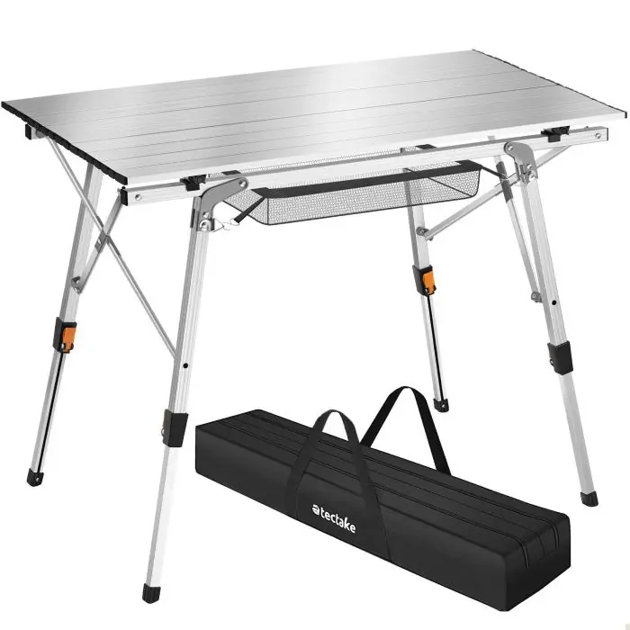 Table de camping en aluminium Tina