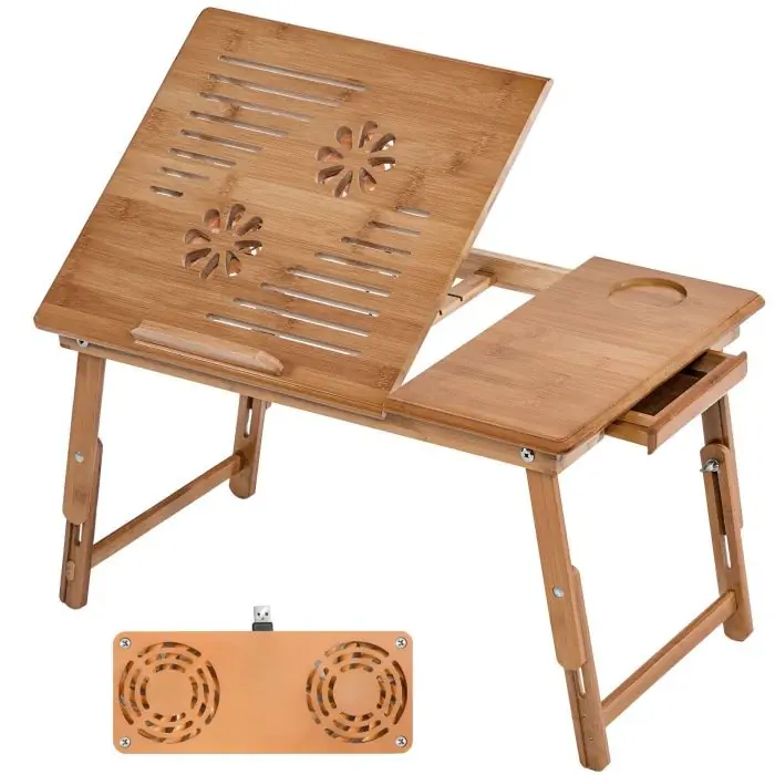 Laptoptafel van bamboe