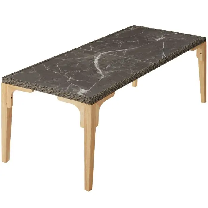 Wicker tafel Foggia