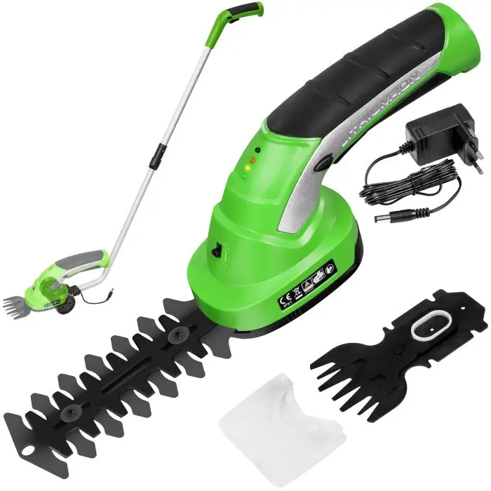 Taille haie électrique 2-en-1