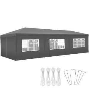 Pavillon imperm&eacute;able MIRAMAS avec 8 c&ocirc;t&eacute;s
