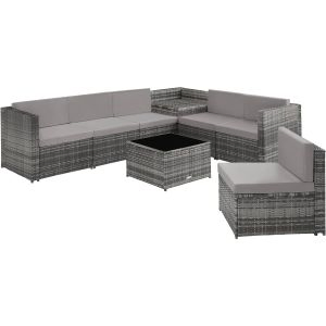 Wicker loungeset Verona