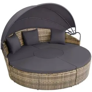 Wicker zonne-eiland Santorini