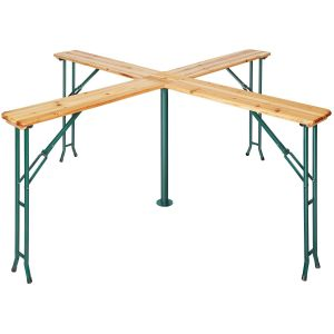 Table de jardin haute Quattro 241 x 241 x 103 cm