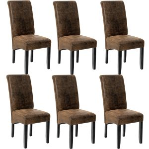 Chaise aspect cuir