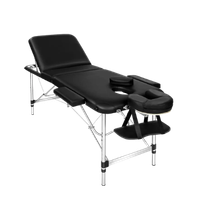 Vrijstaand beeld van massagetafels